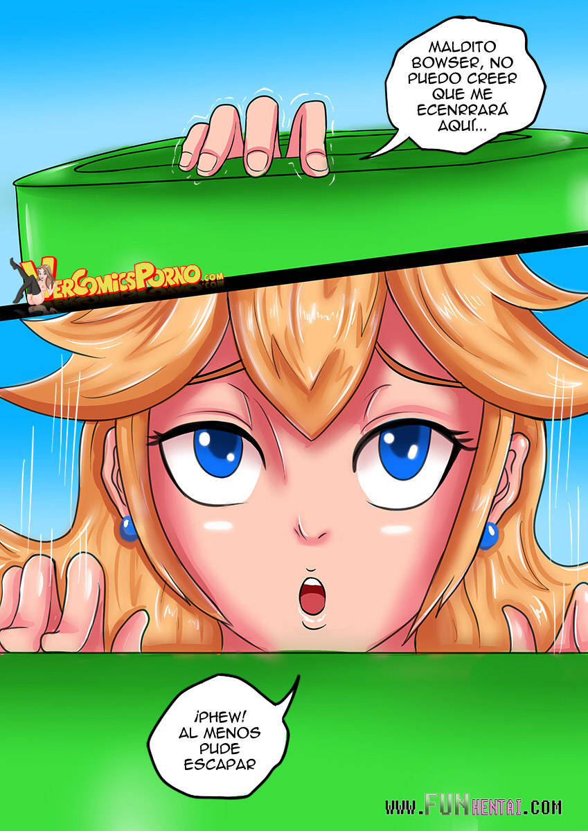 Princesa Peach: Escape Fallido [Español] - Comic Porno | Comiqueta XXX