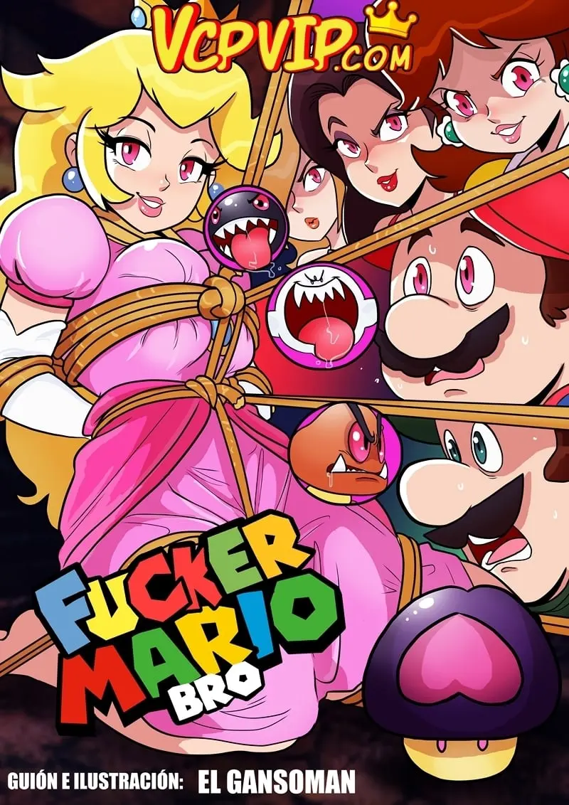 Fucker Mario Bro [Gansoman] [Español] - Comic Porno | Comiqueta XXX