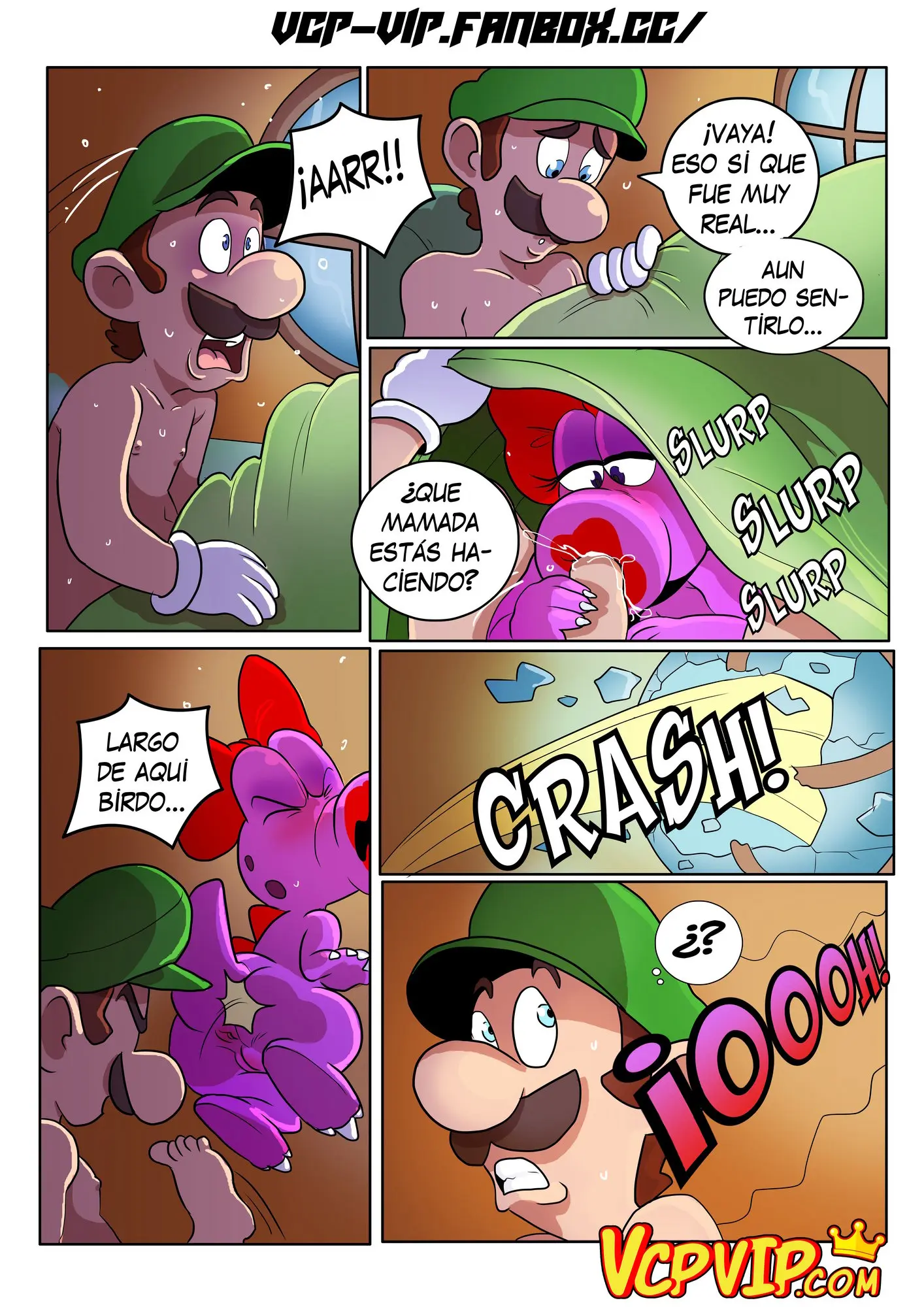 Fucker Mario Bro [Gansoman] [Español] - Comic Porno | Comiqueta XXX