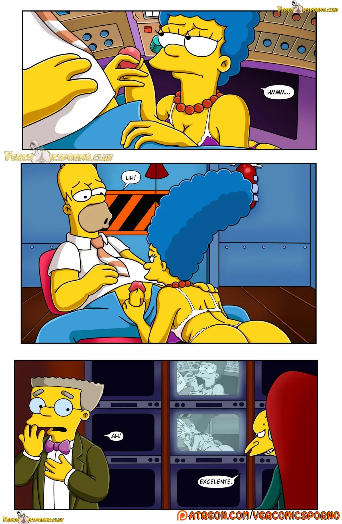 Los Simpson: El Abuelo Y Yo Porno [Español] - Comic Porno | Comiqueta XXX