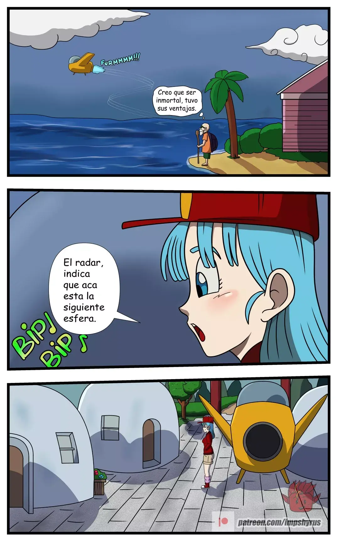 La Busqueda De Bulma: Parte 2 [Impshyrus] [Español] - Comic Porno ...