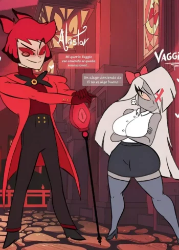 Alastor x Vaggie [Santi951]