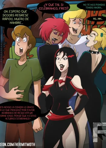 Fred And Shaggy Party With The Hex Girls [Hermit Moth]