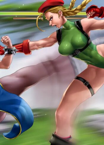 Chun Li X Cammy [CoffeeBeanBrush]