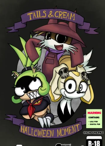 Tails & Cream Halloween Moment [Ichduhernz]