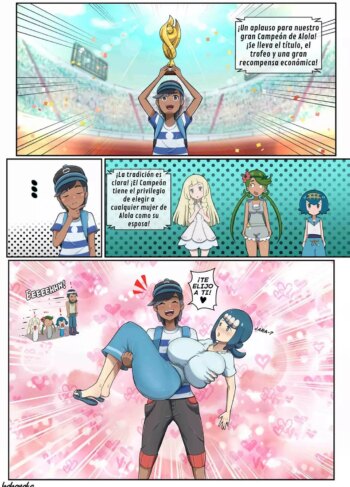 La Dama Digna Del Campeon De Alola [Hohoroko]